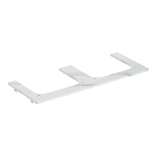 Geberit Plan Vasque One 120x2x47 cm, AS 2 p., SZ, Marbre bl/ma