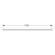 Geberit Plan vasque One 120x2x47 cm, AS R, SZ, marbre noir/mat-4