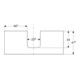 Geberit Plan vasque One 120x3x47 cm, greige/laqué m, AS mit.