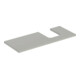 Geberit Plan vasque One 120x3x47 cm, greige/laqué m, AS re-1