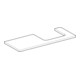 Geberit Plan vasque One 120x3x47 cm, greige/laqué m, AS re