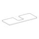 Geberit Plan vasque One 120x3x47 cm, sable-gris/l hg, découpe avec-2