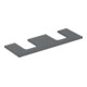 Geberit Plan vasque One 135x3x47 cm, lave/laqué m, AS 2x-1