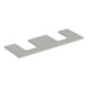 Geberit Plan vasque One 135x3x47cm, greige/laqué m, AS double-1
