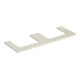Geberit Plan vasque One 135x3x47cm, sable-gris/l hg, AS double-1