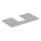 Geberit Plan vasque One 75x3x47 cm, greige/laqué m, AS mit.-1