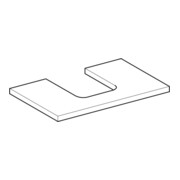 Geberit Plan vasque One 75x3x47 cm, greige/laqué m, AS mit.-2