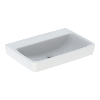Geberit Plan Vasque Renova 70x48 cm, sans robinet, sans trop-plein, blanc KeraTect