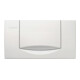 Geberit Plaque de commande 200F blanche, pour chasse d'eau stop, plastique-1