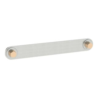 Geberit Plaque de distance 25 cm, pour compteur de gaz, galvanisée