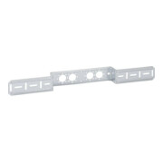Geberit Plaque de montage compl., avec fix., pour 2 bras 7,3/15,3 cm