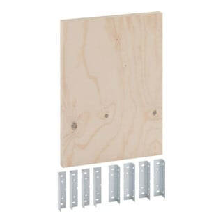 Geberit Plaque de montage Duofix 50x35x2cm, universelle, pour cloison sèche, bois