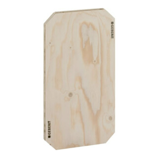 Geberit Plaque de montage GIS 31x58 cm, universelle, pour charges console, bois