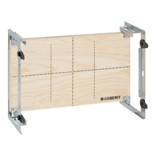 Geberit Plaque de montage UP GIS renforcée en profondeur, universelle, pour montage avec bras UP