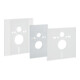 Geberit Plaque de recouvrement Duofix avec isolation phonique, pour WC, renforcée, ES, courbée-1