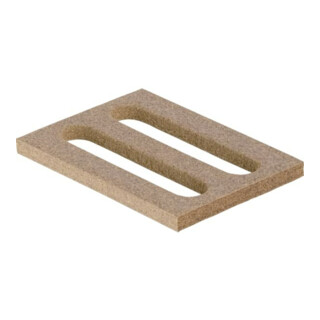 Geberit Plaque d'isolation phonique GIS 5x7x0,5 cm, auto-adhésive, pour équerres de montage