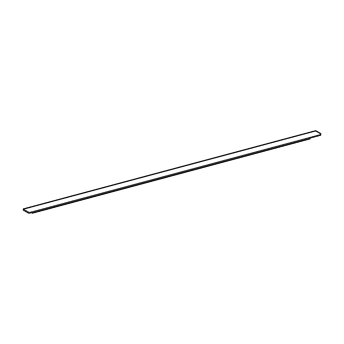 Geberit Poignée iCon 118,1 cm, chromé brillant