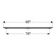 Geberit Poignée iCon 88,5 cm, chromé brillant-4