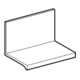 Geberit Poignée pour porte miroir ONE-5