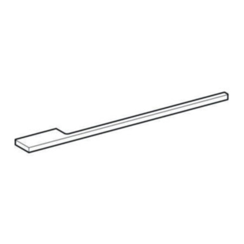 Geberit Porte-serviettes carré, 40 cm, métal chromé