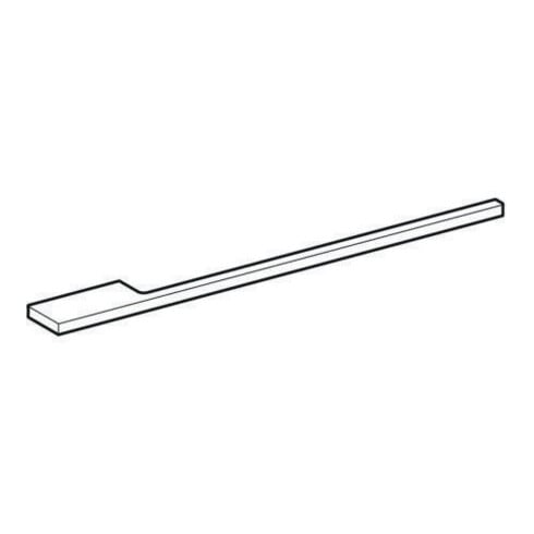 Geberit Porte-serviettes carré, 40 cm, métal chromé