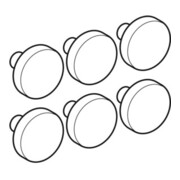 Geberit Puffer-Set Citterio/Era für WC-Deckel-1