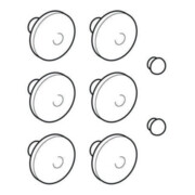 Geberit Puffer-Set Courreges/Mango für WC-Deckel-4
