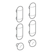 Geberit Puffer-Set Renova für WC-Deckel-4
