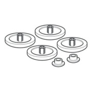 Geberit Puffer weiß, für WC-Deckel-4