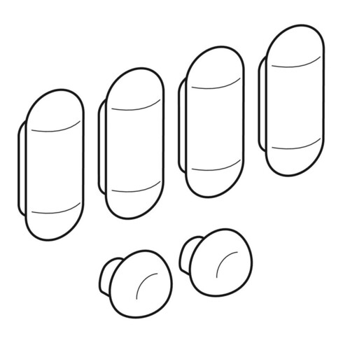 Geberit Pufferset für WC-Sitz