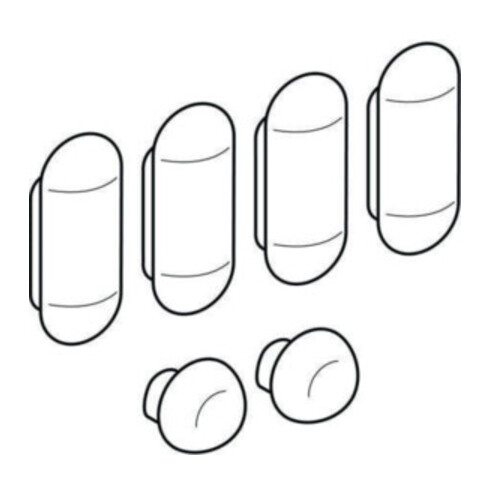 Geberit Pufferset für WC-Sitz