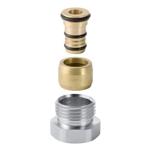 Geberit Raccord de connexion Mepla d 16xG 1/2, mâle AG, femelle HK-Vtl. Danfoss, MS
