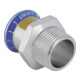 Geberit Raccord de transition gaz Mapress d 54mmxR 2, mâle, pour gaz naturel et gaz en bouteille, ES-1