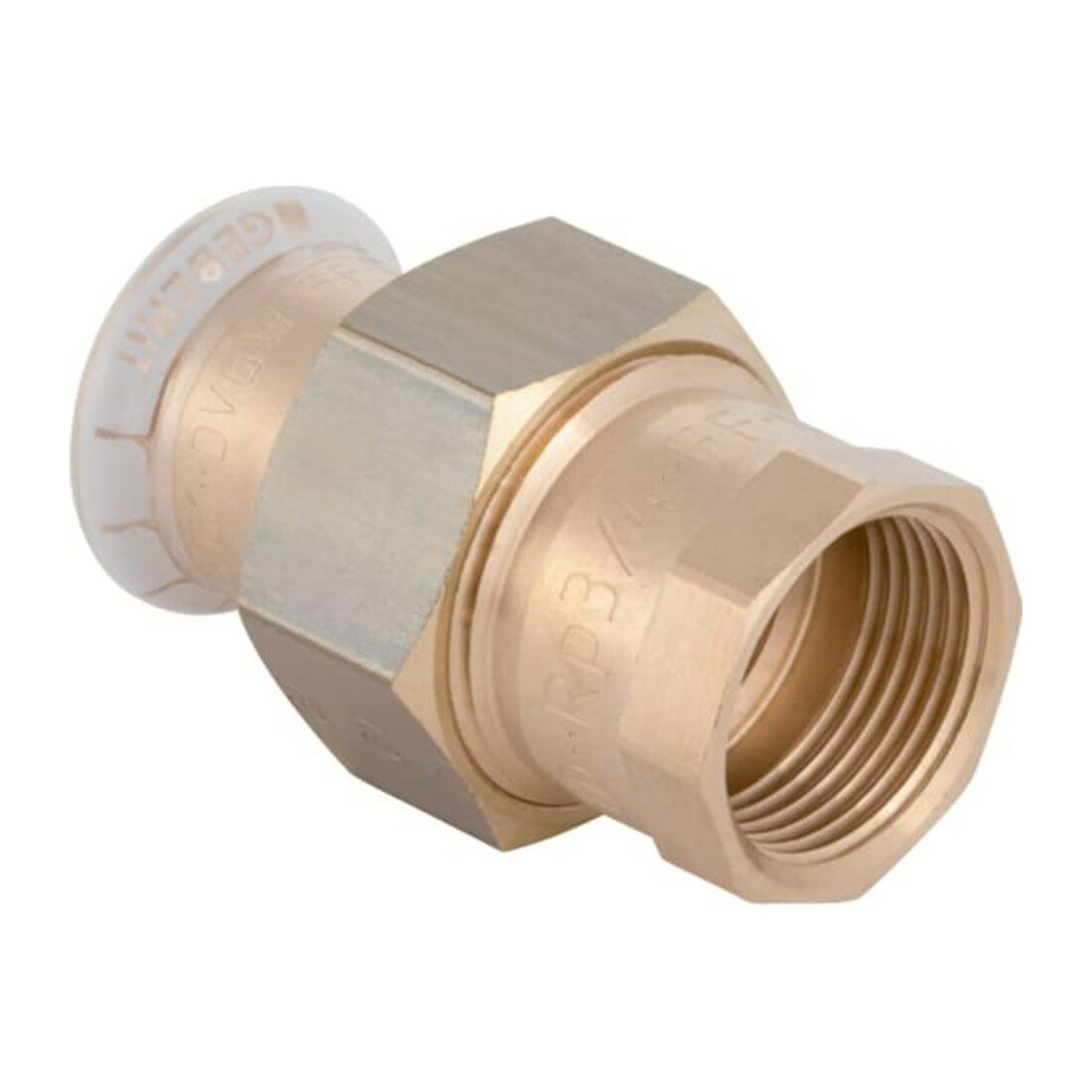 Geberit raccord de transition Mapress d 15 mm x Rp 1/2, Cu, plat, avec filetage intérieur, RG