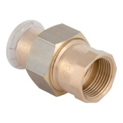 Geberit raccord de transition Mapress d 18 mm x Rp 1/2, Cu, plat, avec FI, RG