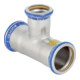 Geberit Raccord en T gaz Mapress d= 54x42x54mm, réduit, acier inoxydable-1
