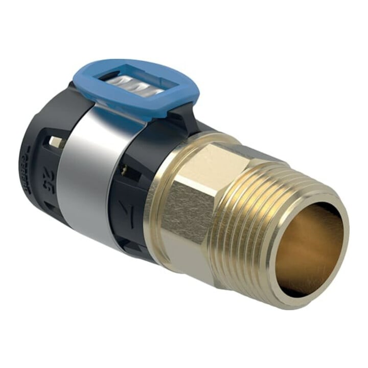 Geberit raccord FlowFit d= 40 mm, R 1 1/4, avec filetage extérieur
