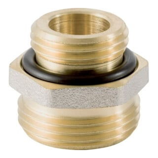 Geberit raccord G 1 1/2xG 3/4, Eurocone mâle, laiton nickelé, MS