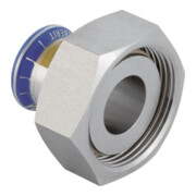 Geberit Raccord gaz Mapress d 22 mm x G 1 1/8, m ÜM, acier inoxydable