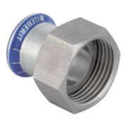 Geberit raccord Mapress d 15 mm x G 3/4, sans plomb, avec ÜWM/CrNi, ES