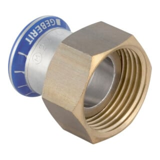 Geberit raccord Mapress d 15xRp 3/4, inox, avec raccord mâle, sans plomb