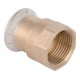 Geberit raccord Mapress d 35 mm x Rp 1, Cu, m filet intérieur, laiton rouge-1