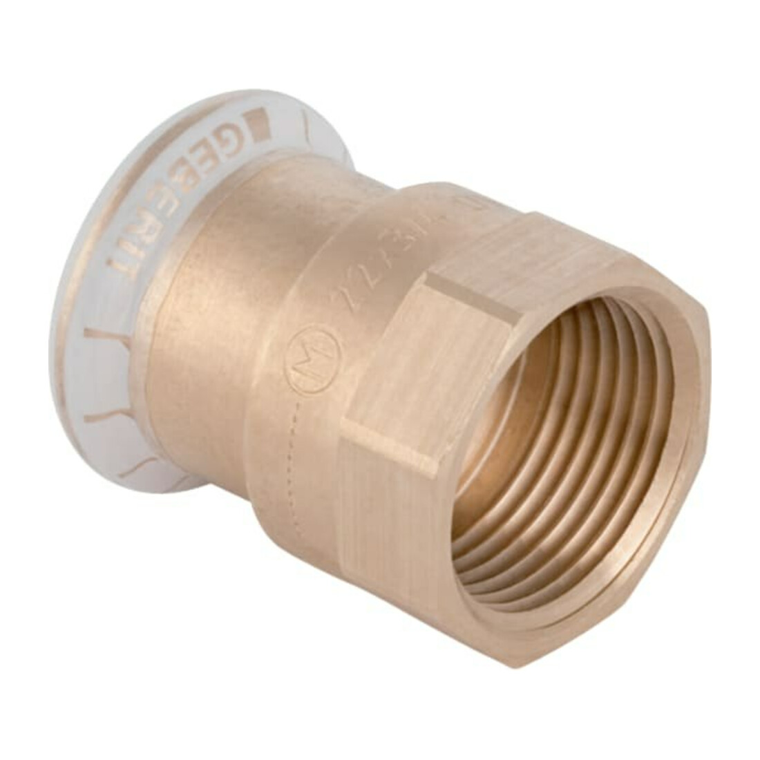 Geberit raccord Mapress d 42 mm x Rp 1 1/4, Cu, avec filetage intérieur, laiton rouge