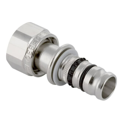 Geberit Raccord Mepla d 20 mm x G 1/2, mâle, nickelé, laiton