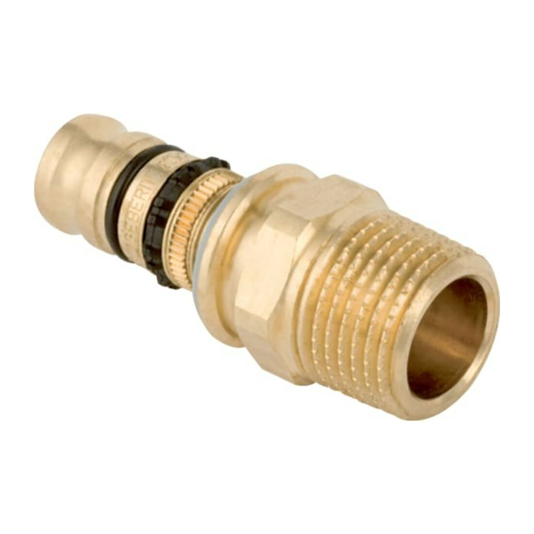 Geberit raccord Mepla d= 20 mm x R 3/4, avec filetage mâle, bronze rouge
