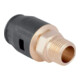 Geberit raccord PushFit d= 20 mm x R 3/4, avec filetage extérieur, bronze rouge-1