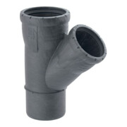 Geberit Raccord Silent Pro DN 90/90, 45°, haute isolation acoustique