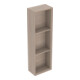 Geberit Regal 22,5x70x13,2cm, re, Ei nat./Mel. Struk.-1
