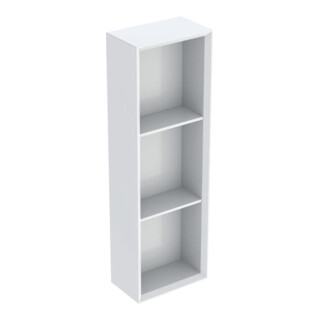 Geberit Regal 22,5x70x13,2cm, recht., w/lack. hochgl.