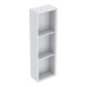 Geberit Regal 22,5x70x13,2cm, recht., we/ma lackiert-1